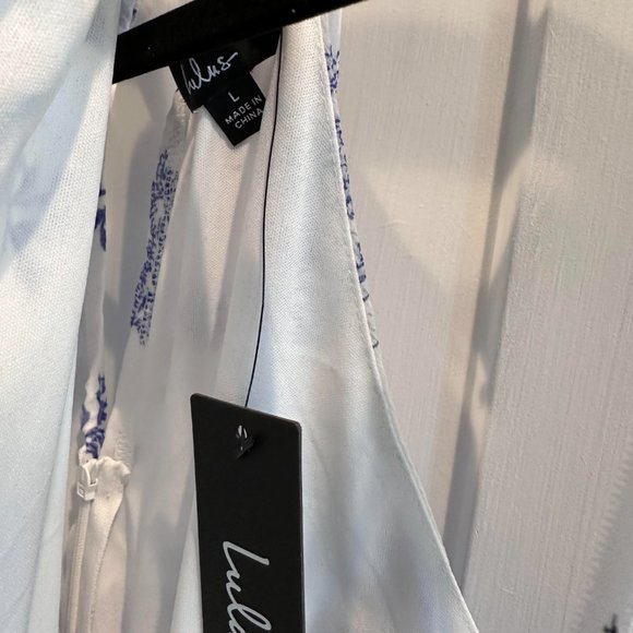 Lulu's White Midi Dress - Picture 7 of 9